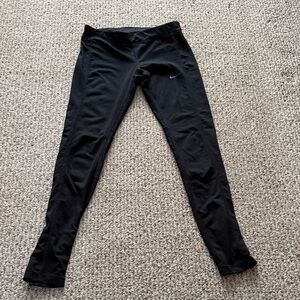 Nike Jet Black Performance Leggings